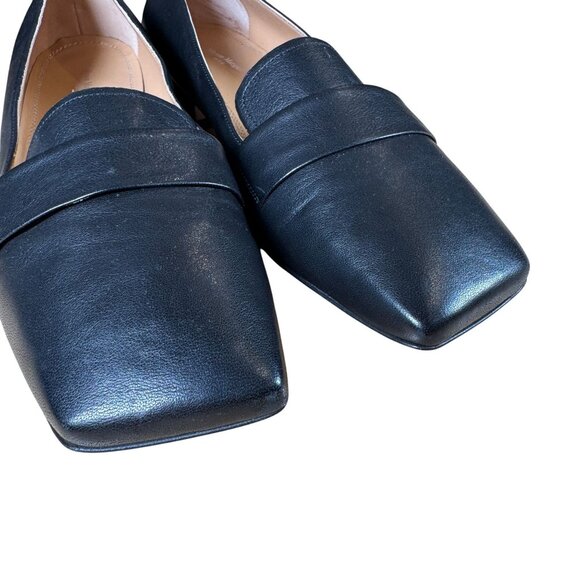 Maison Margiela Décortiqué Four-Stitch Square Toe Loafers Black Size 41 - Picture 6 of 11